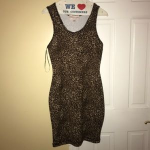 leopard print dress